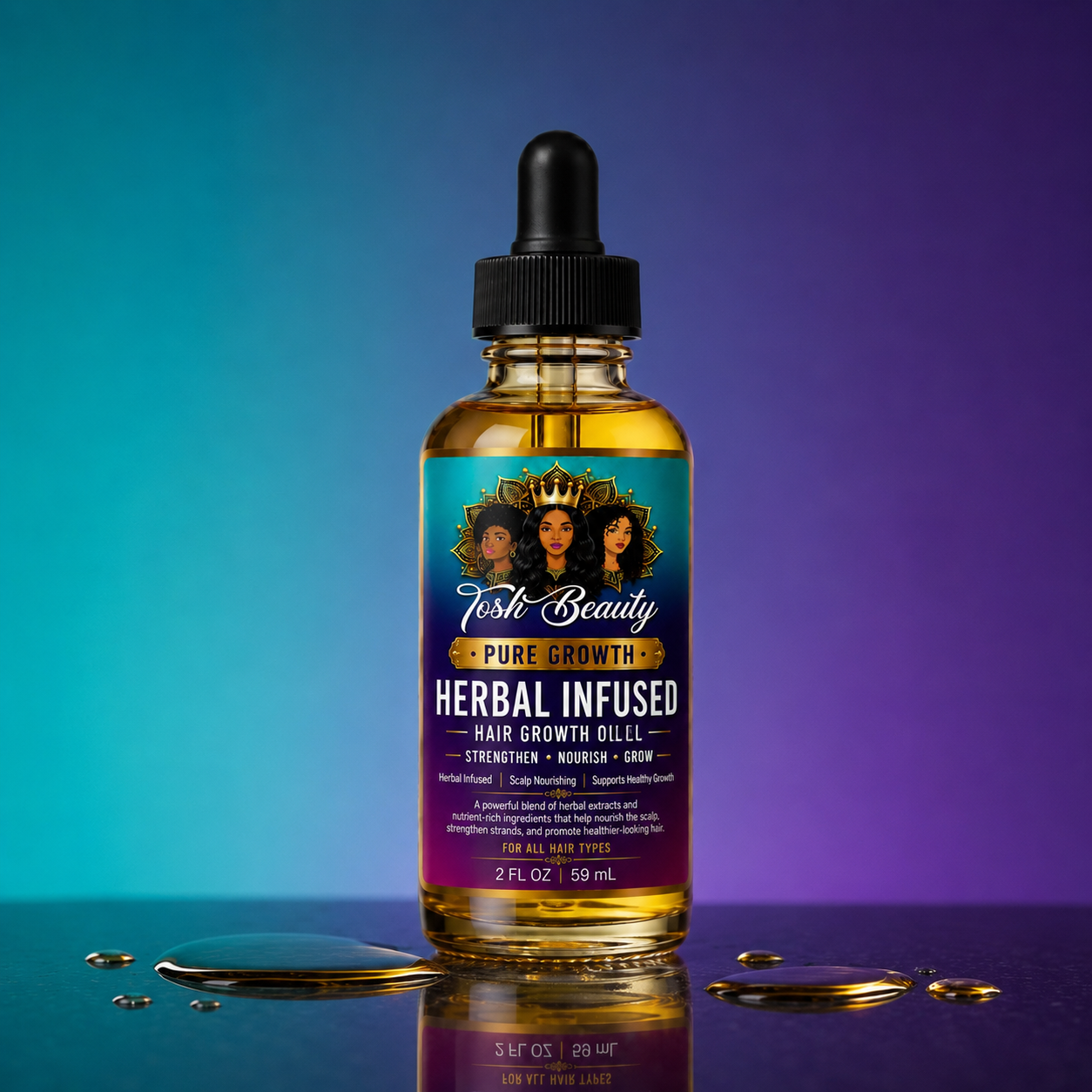 Herbal Infused Hair Growth Oil